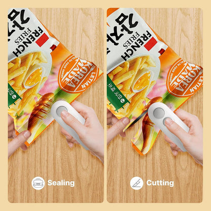 Mini Heat Sealing Machine 2-in-1 Cutter