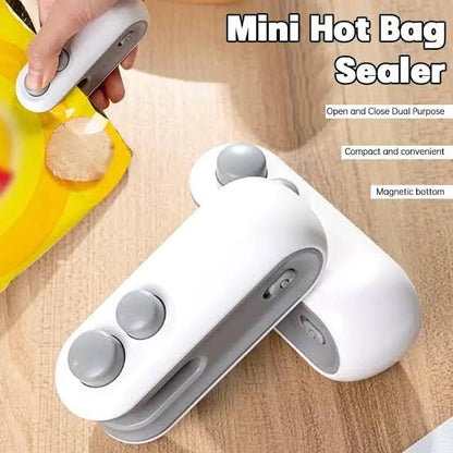 Mini Heat Sealing Machine 2-in-1 Cutter